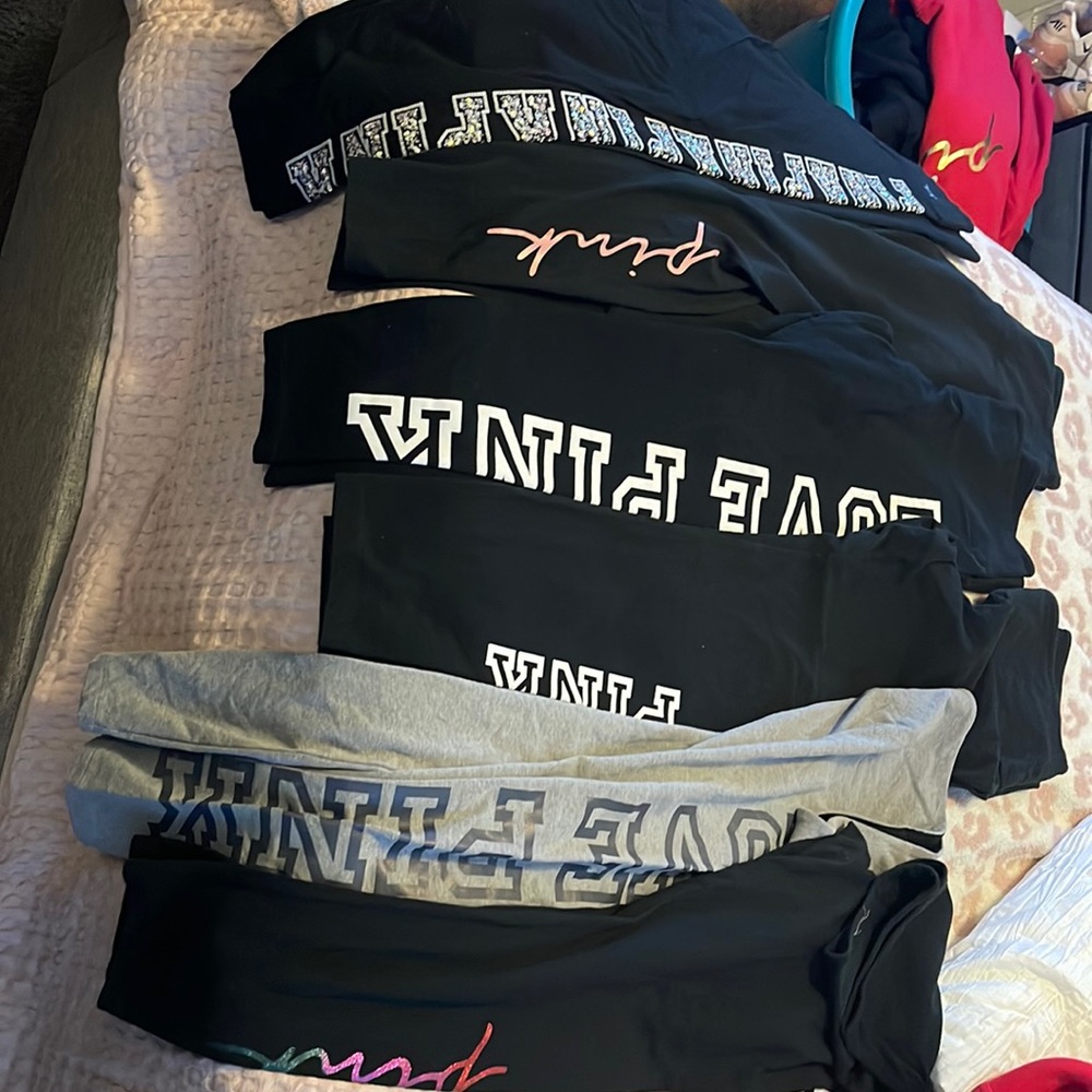 6 pair VS leggings